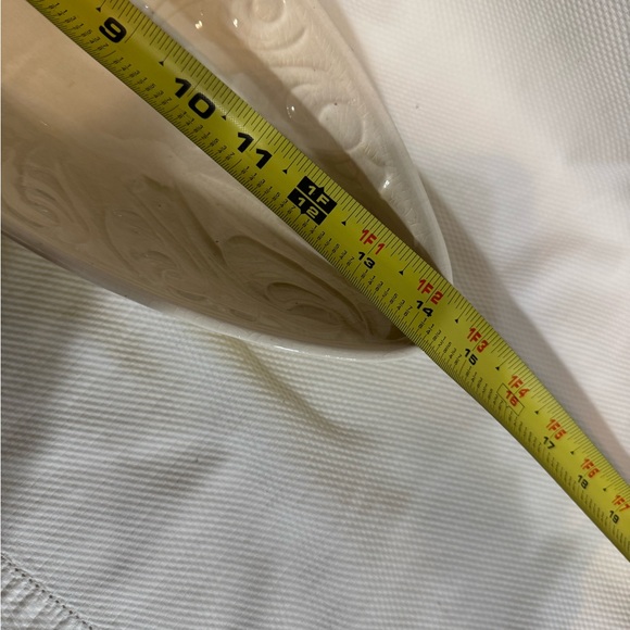 Maurices Embossed Ceramic Vase - Cream - Picture 8 of 8